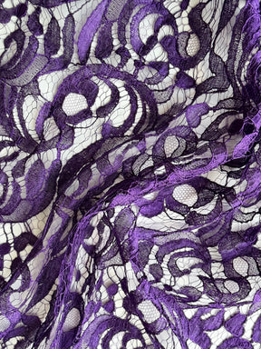 Dentelle italienne violette - P883