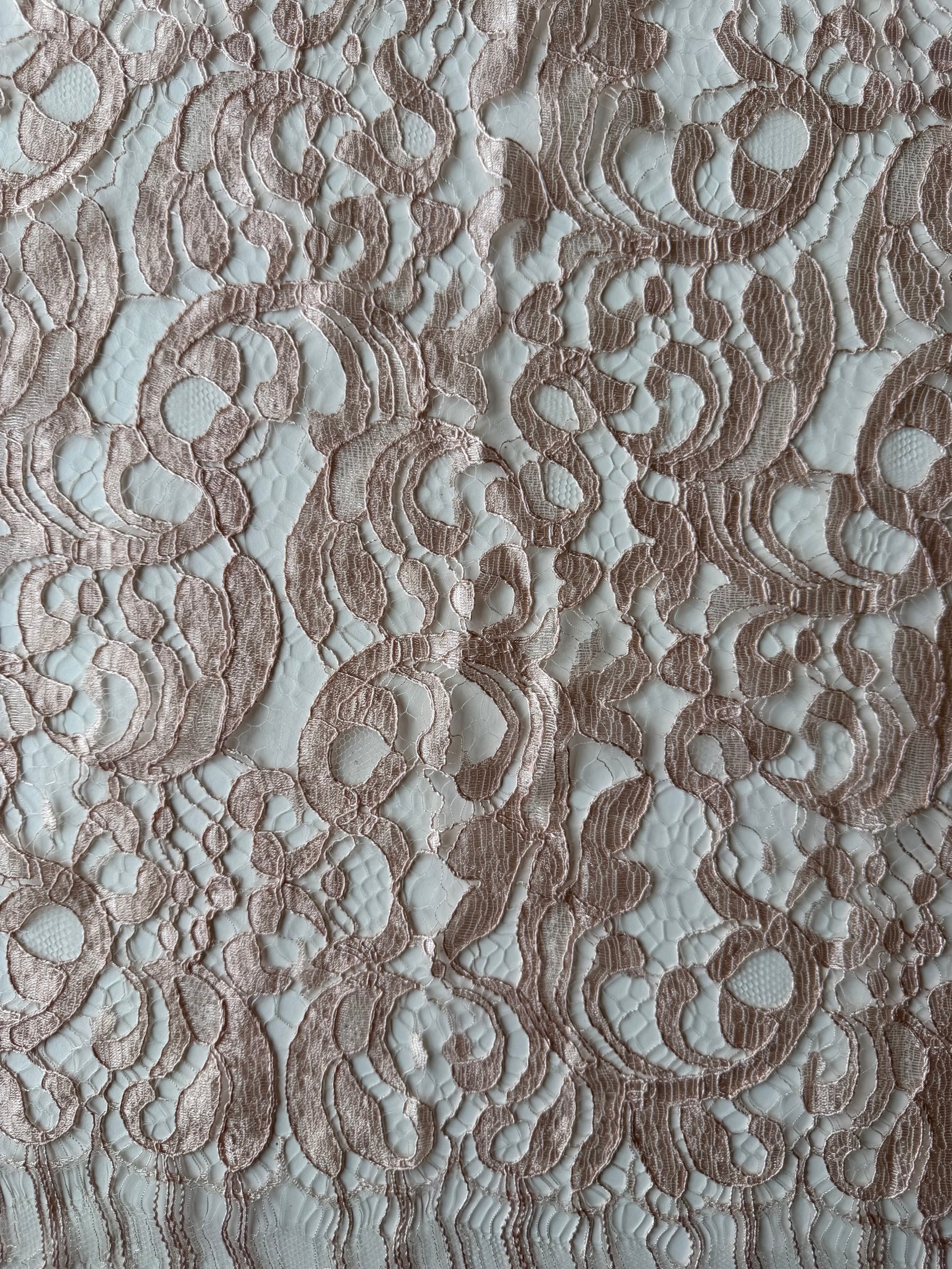 Dentelle Italienne Rose Pâle - P883