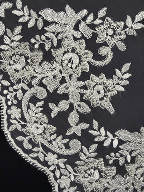 Garniture à sequins ivoire - T661