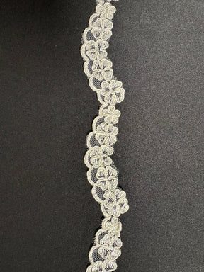 Ivory Corded Lace Trim - Noetic