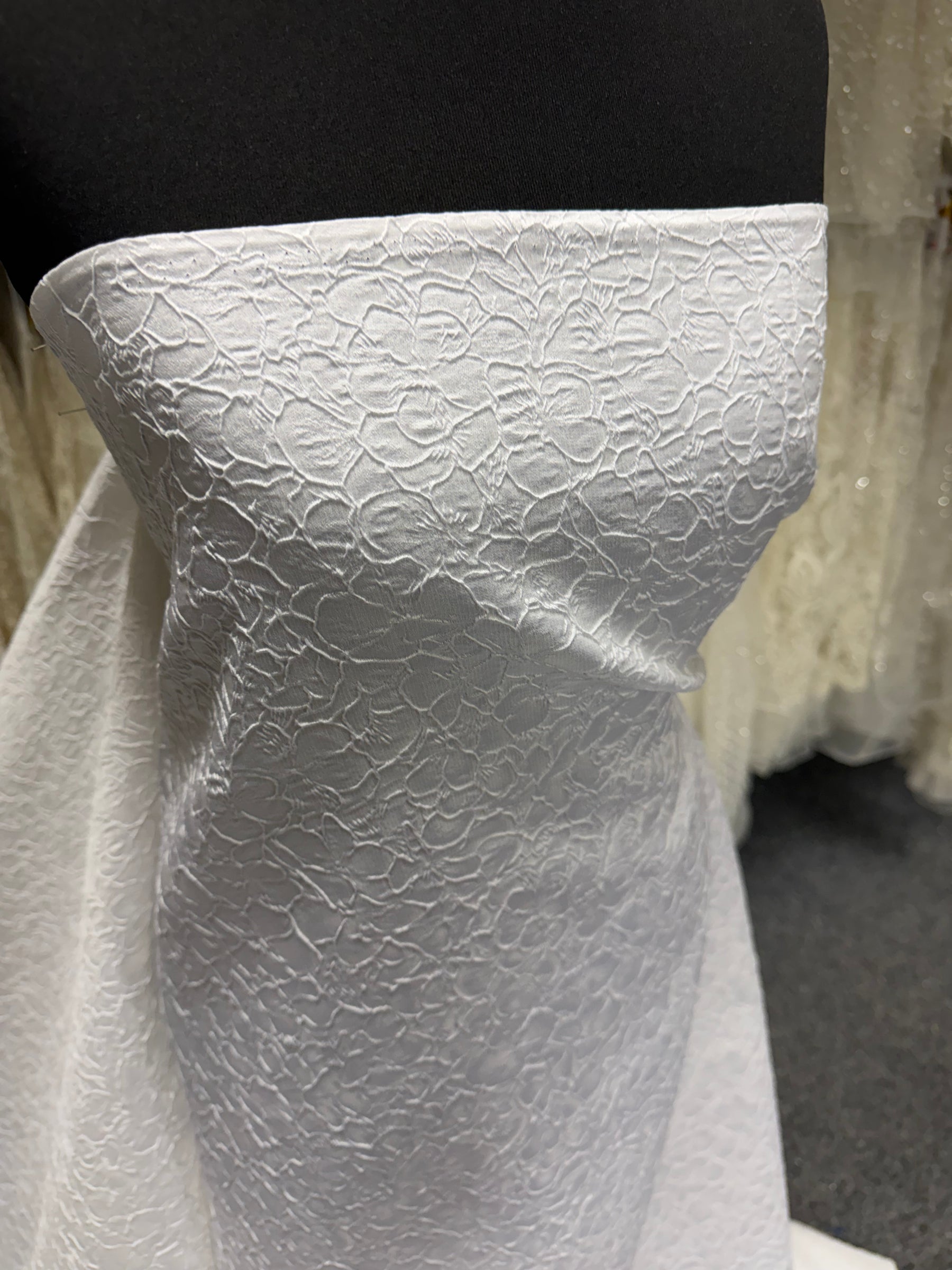 Jacquard blanc - P659
