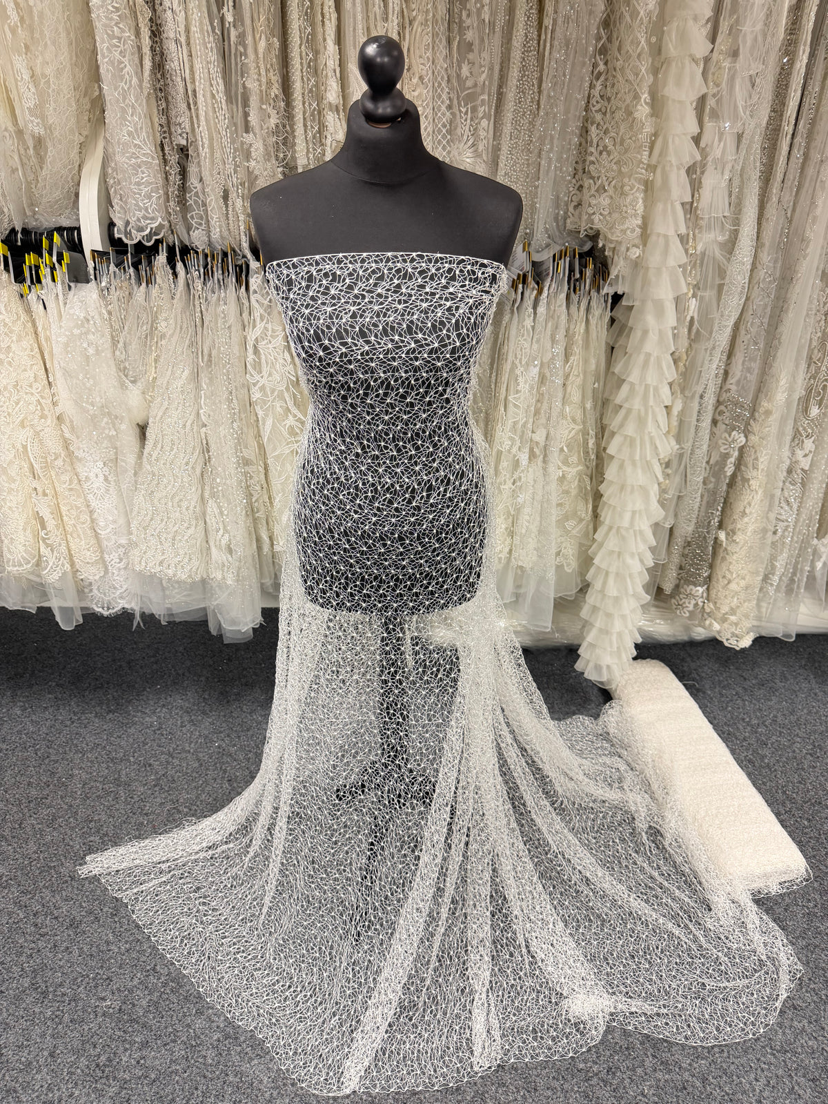 Dentelle Raschel ivoire - Ripley