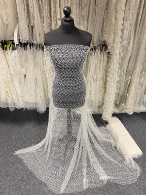 Dentelle Raschel ivoire - Ripley