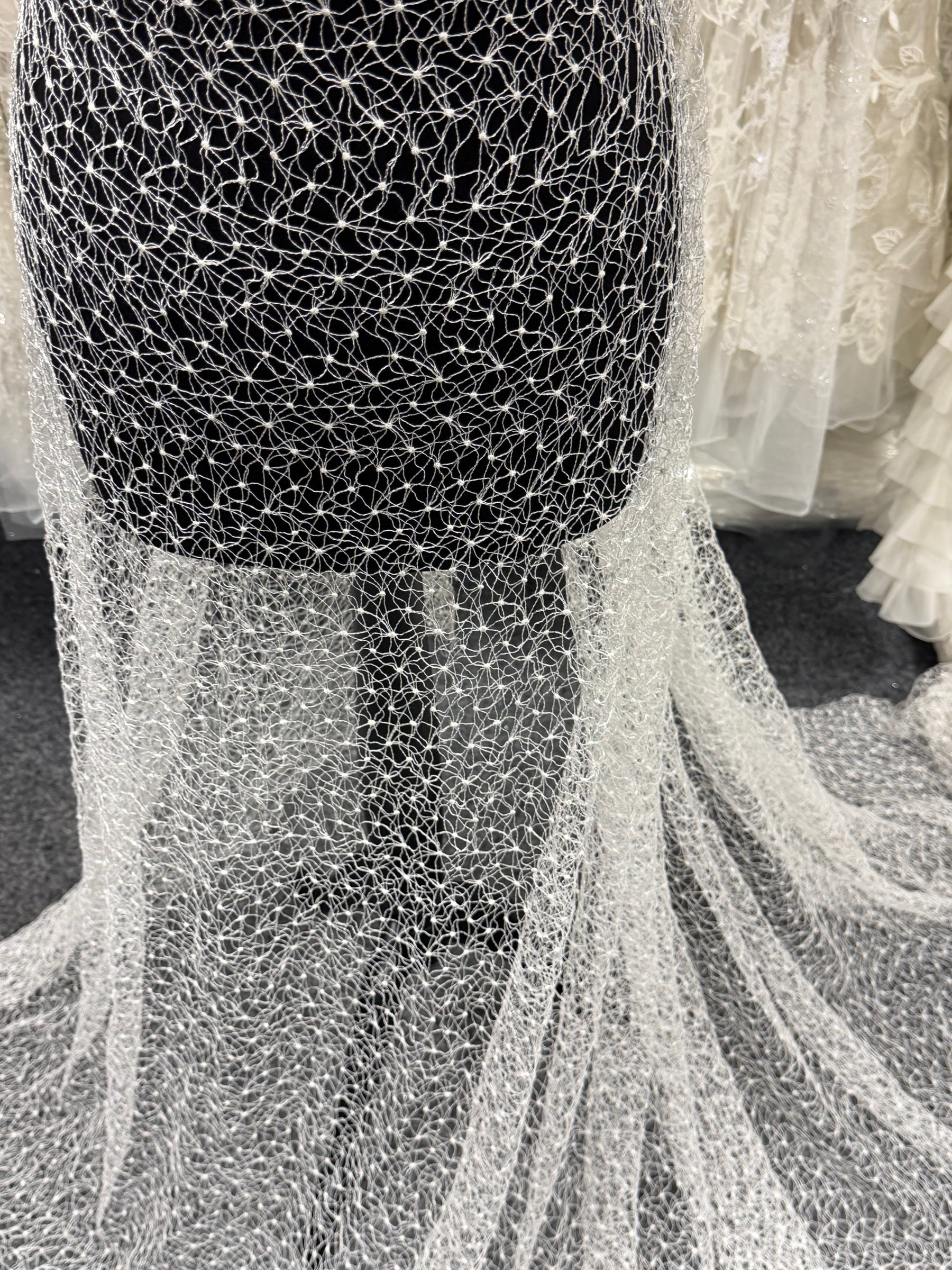 Dentelle Raschel ivoire - Ripley