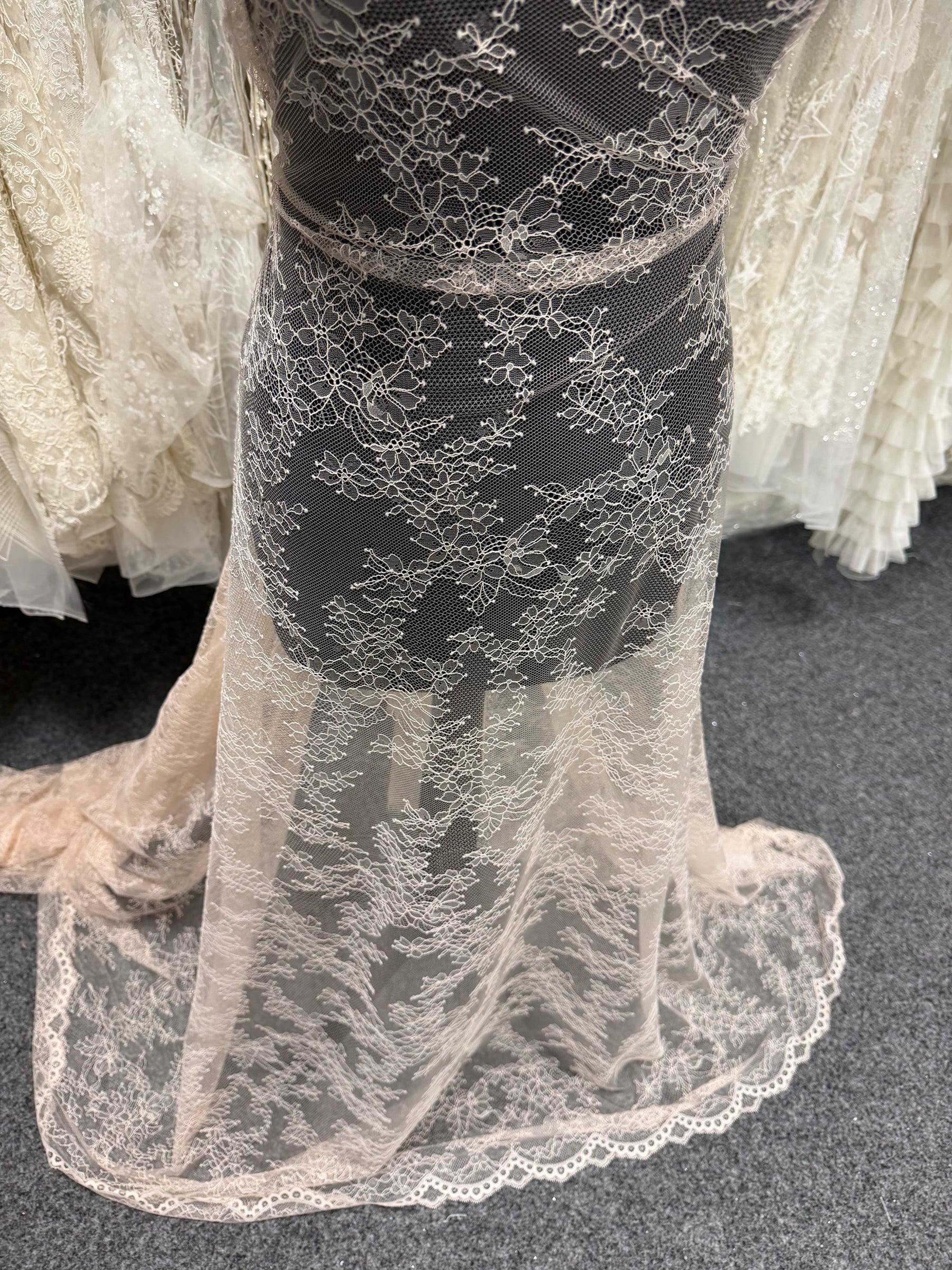 Dentelle Rachel Rose Vif - Rome