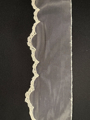 Bordure en dentelle ivoire - T208