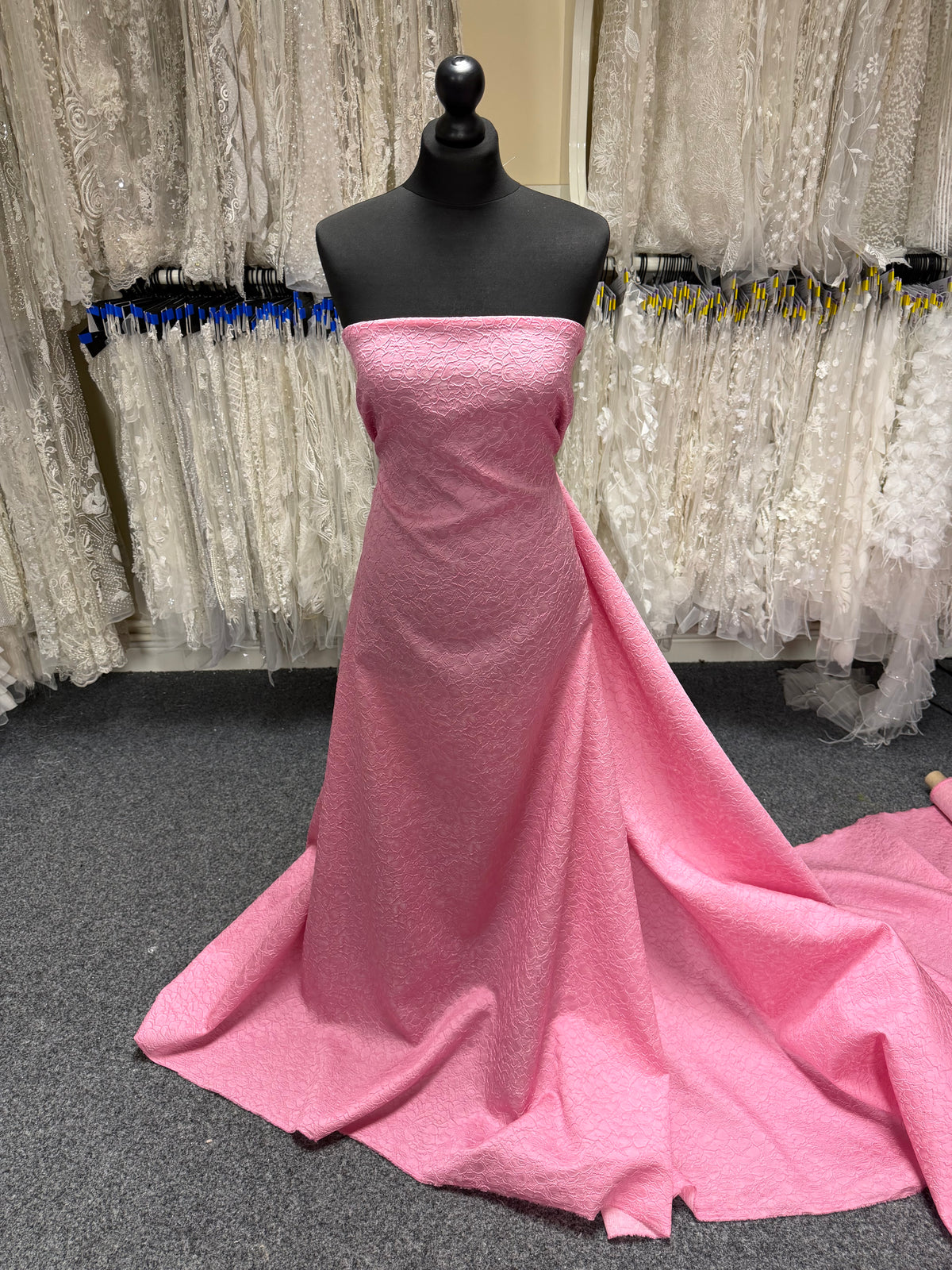 Jacquard rose - P659