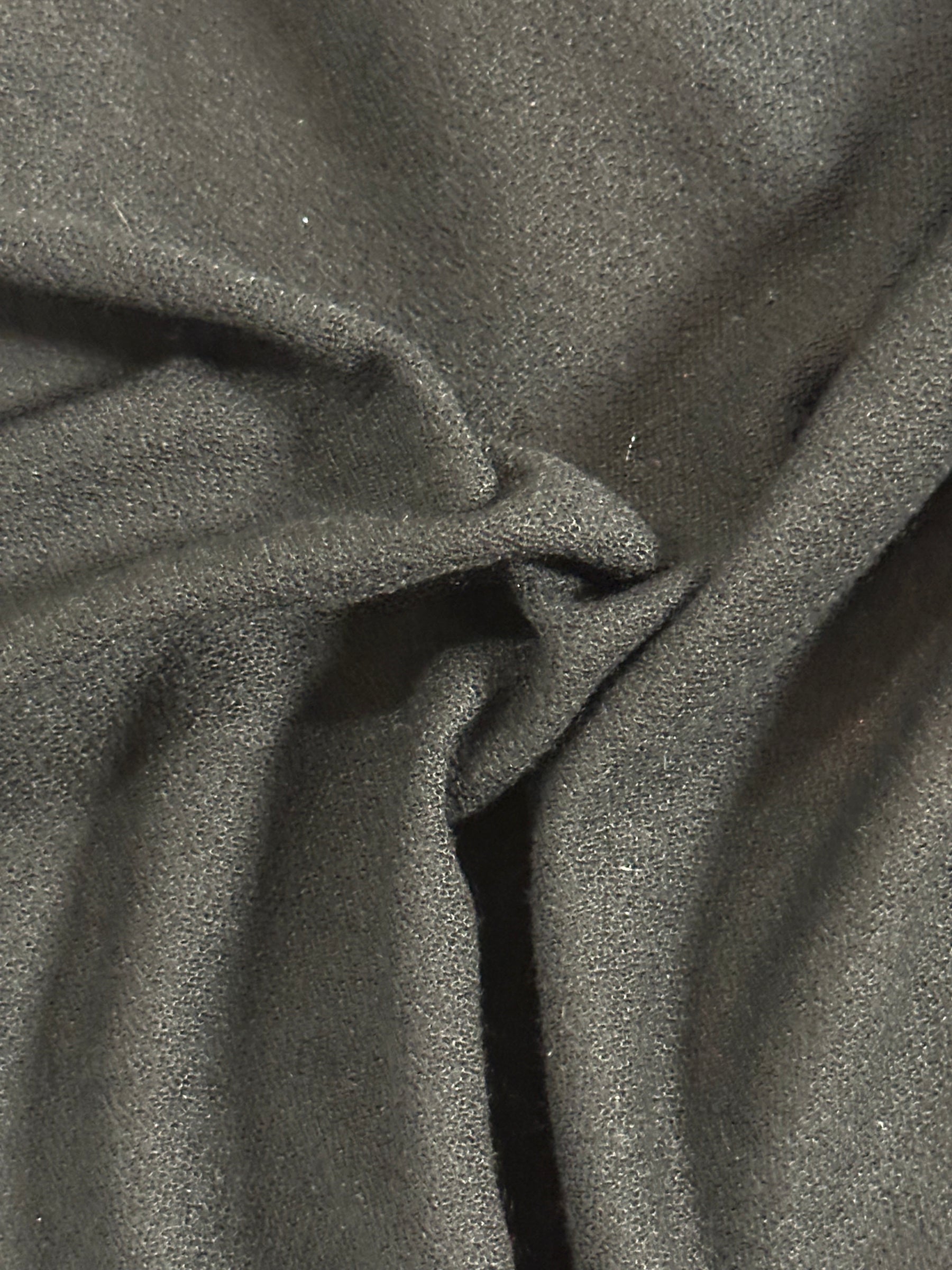 Crêpe tricotée noire - Volcan 