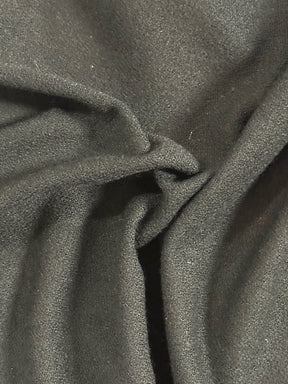 Crêpe tricotée noire - Volcan 