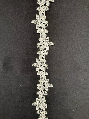 Galon en dentelle Guipure ivoire - T981