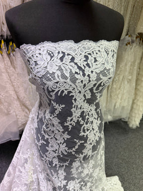 Dentelle Festonnée Ivoire - Embry