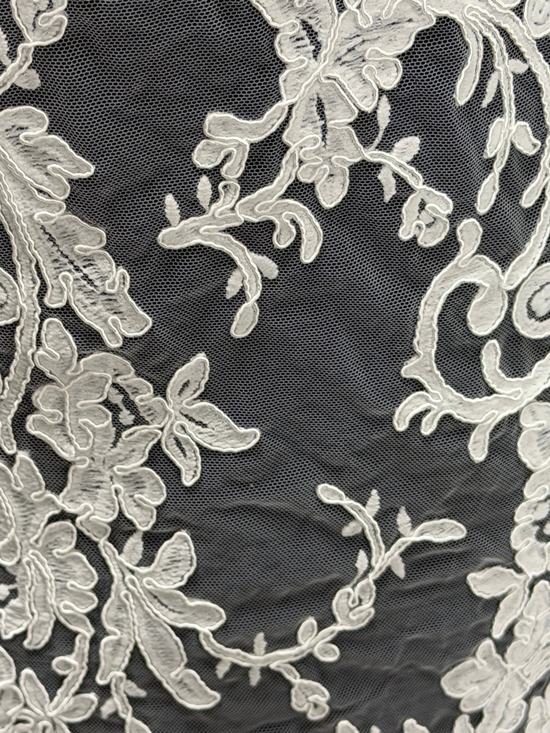 Dentelle Festonnée Ivoire - Embry