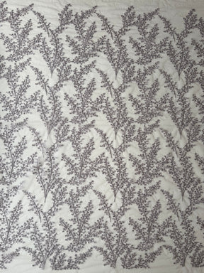 Dentelle à paillettes violettes - EB3065