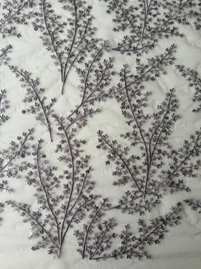 Dentelle à paillettes violettes - EB3065