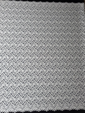Dentelle raschel stretch ivoire - Tankara