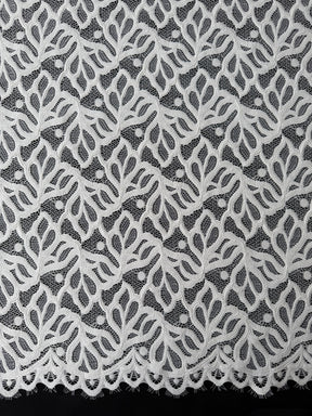 Dentelle raschel stretch ivoire - Tankara