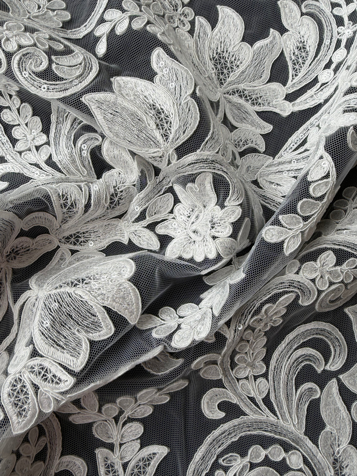Dentelle Cordonnée Ivoire – Larkin