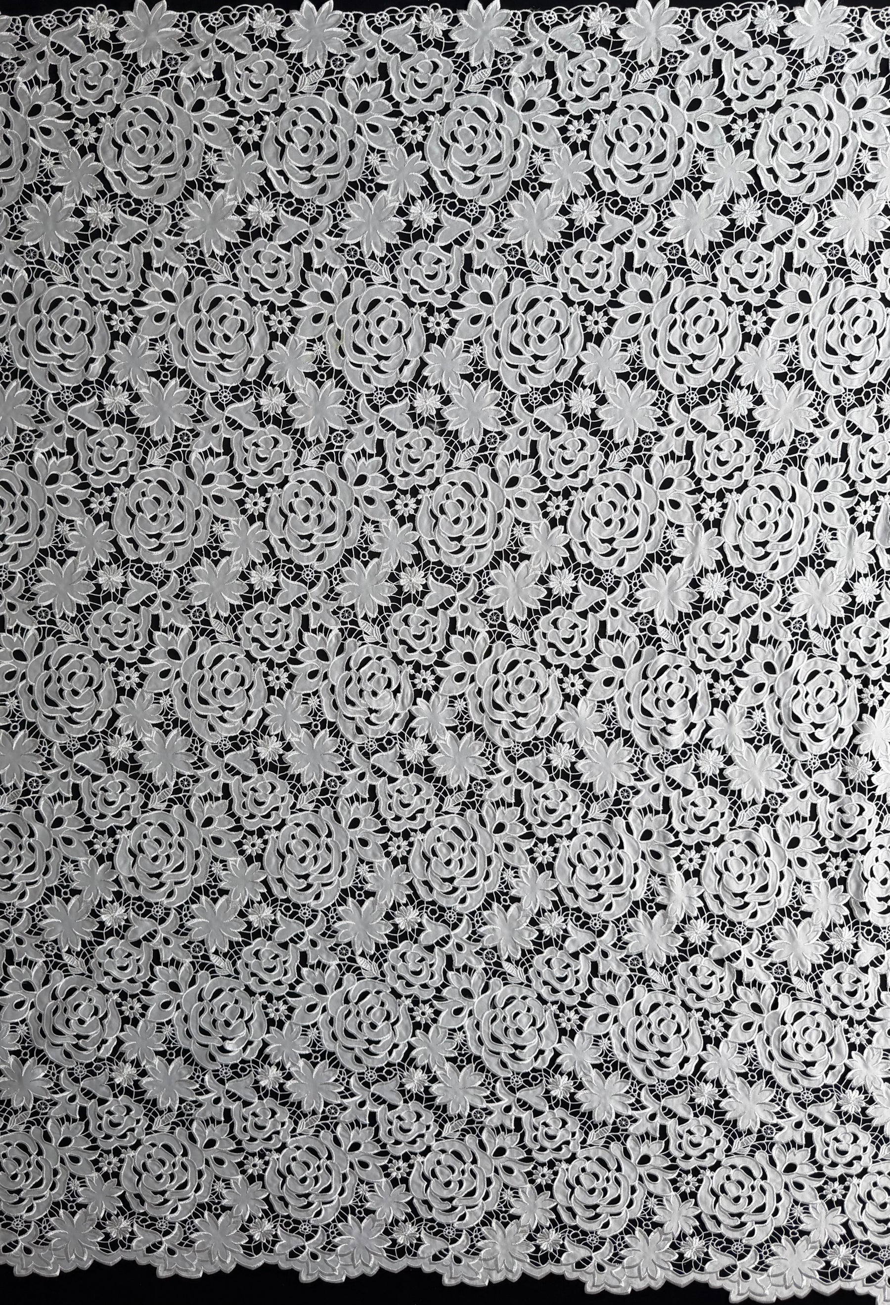 Dentelle guipure ivoire - LB2001