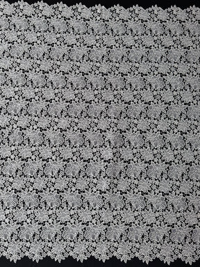 Dentelle Guipure de Séquins Ivoire - P414