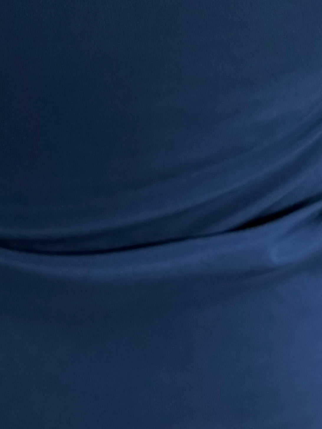 Crêpe de Chine extensible bleu marine - PS4003