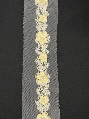 Bordure en perles doré clair - T51