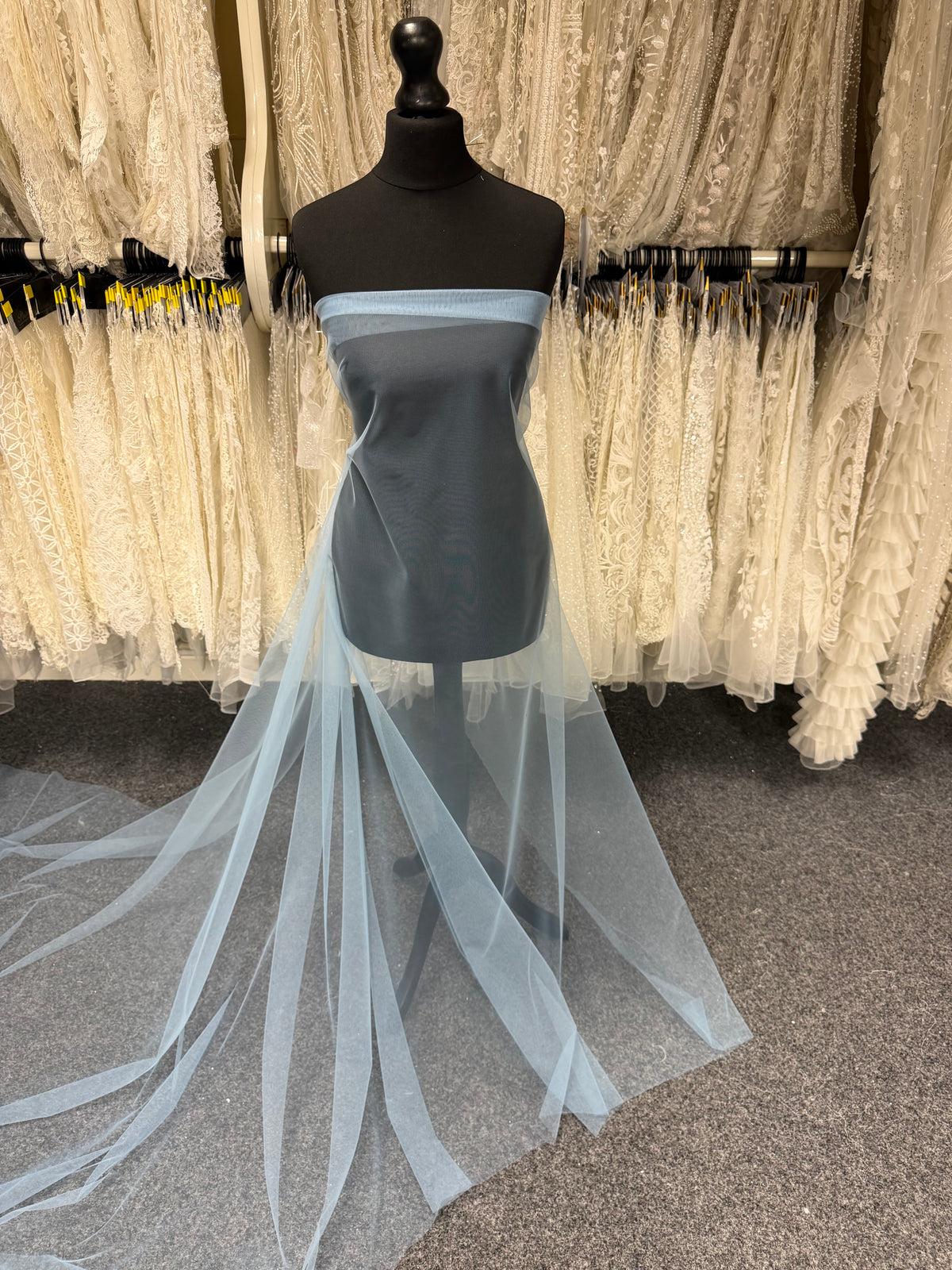 Tulle bleu ciel - Carnaval