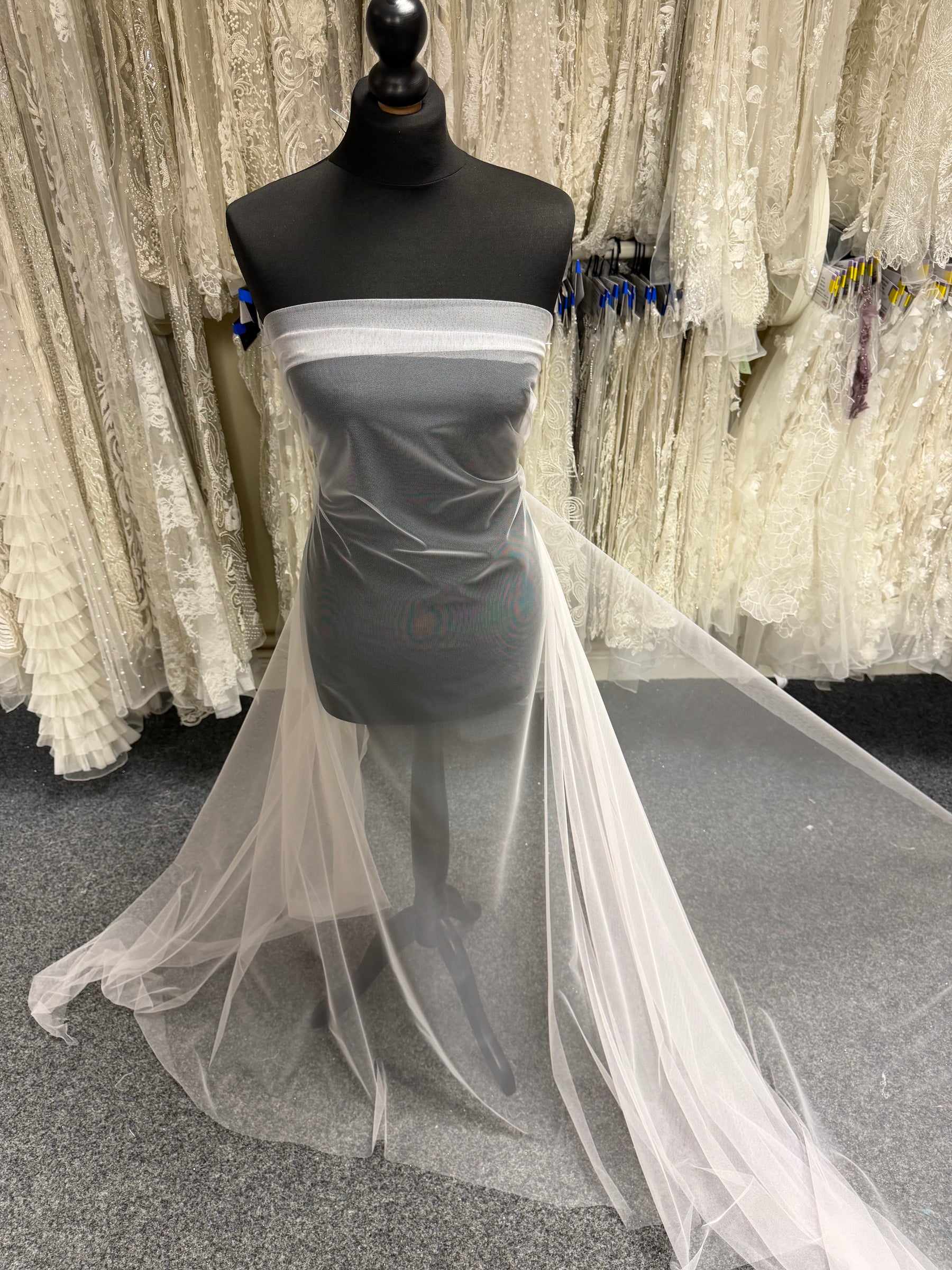Tulle rose poudré nude - Carnaval