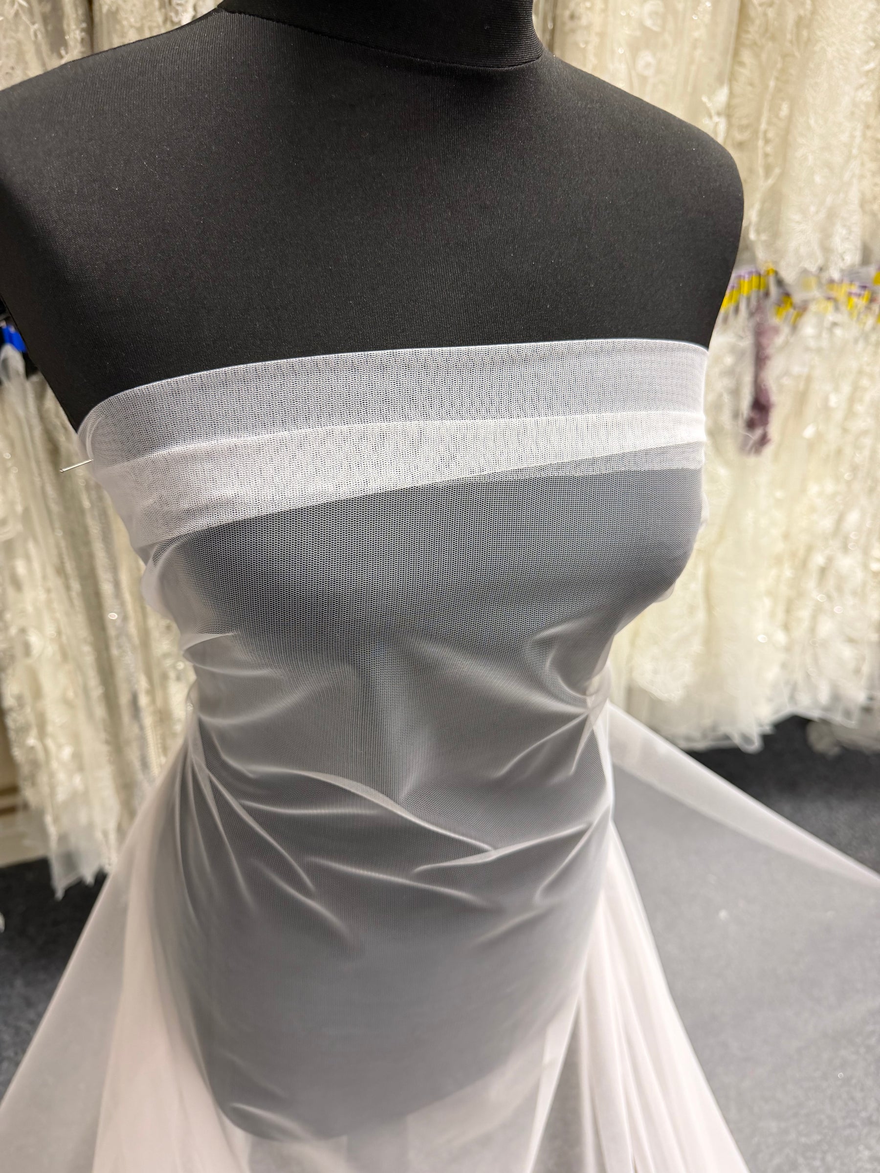 Tulle rose poudré nude - Carnaval