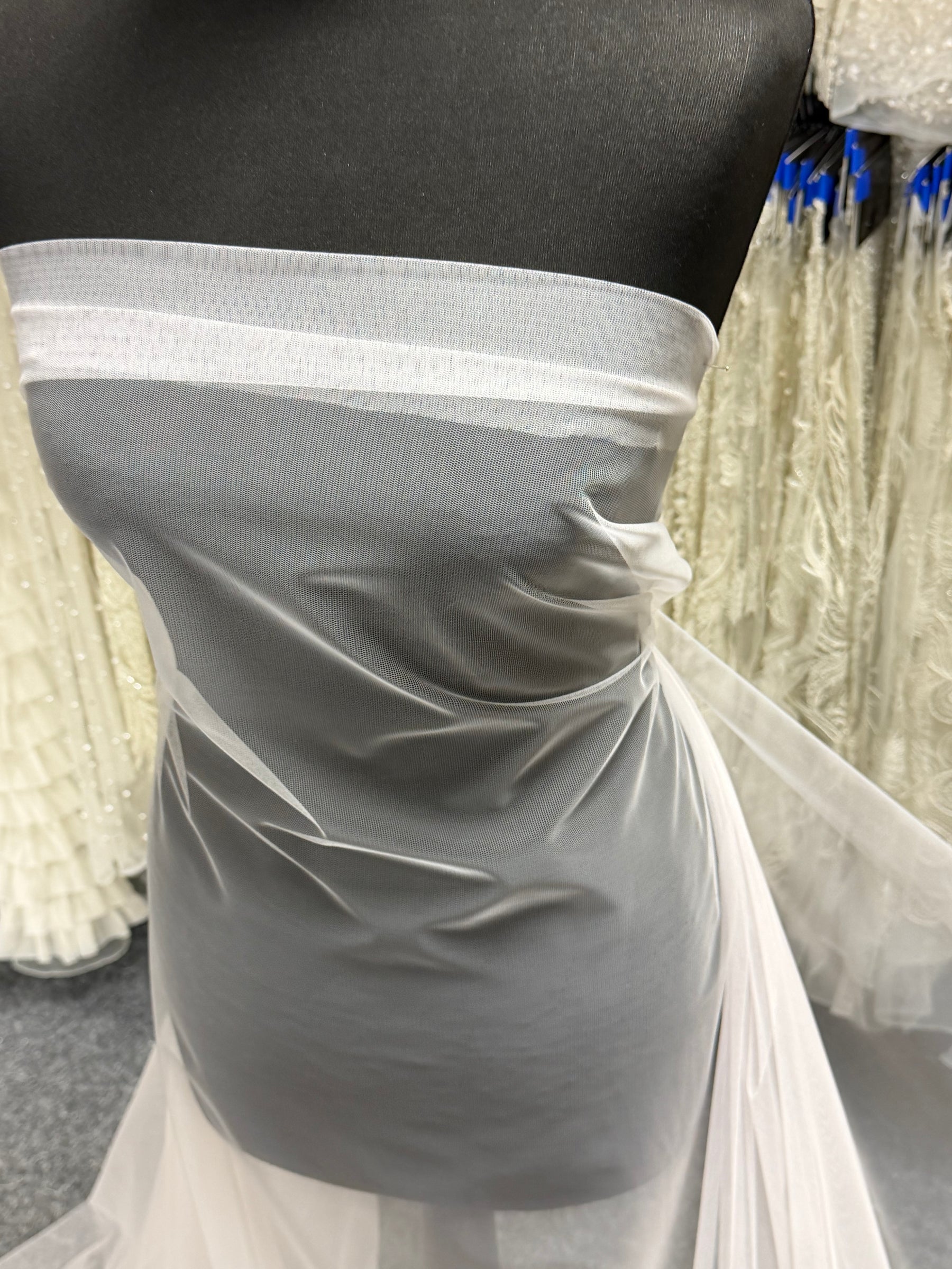 Tulle rose poudré nude - Carnaval