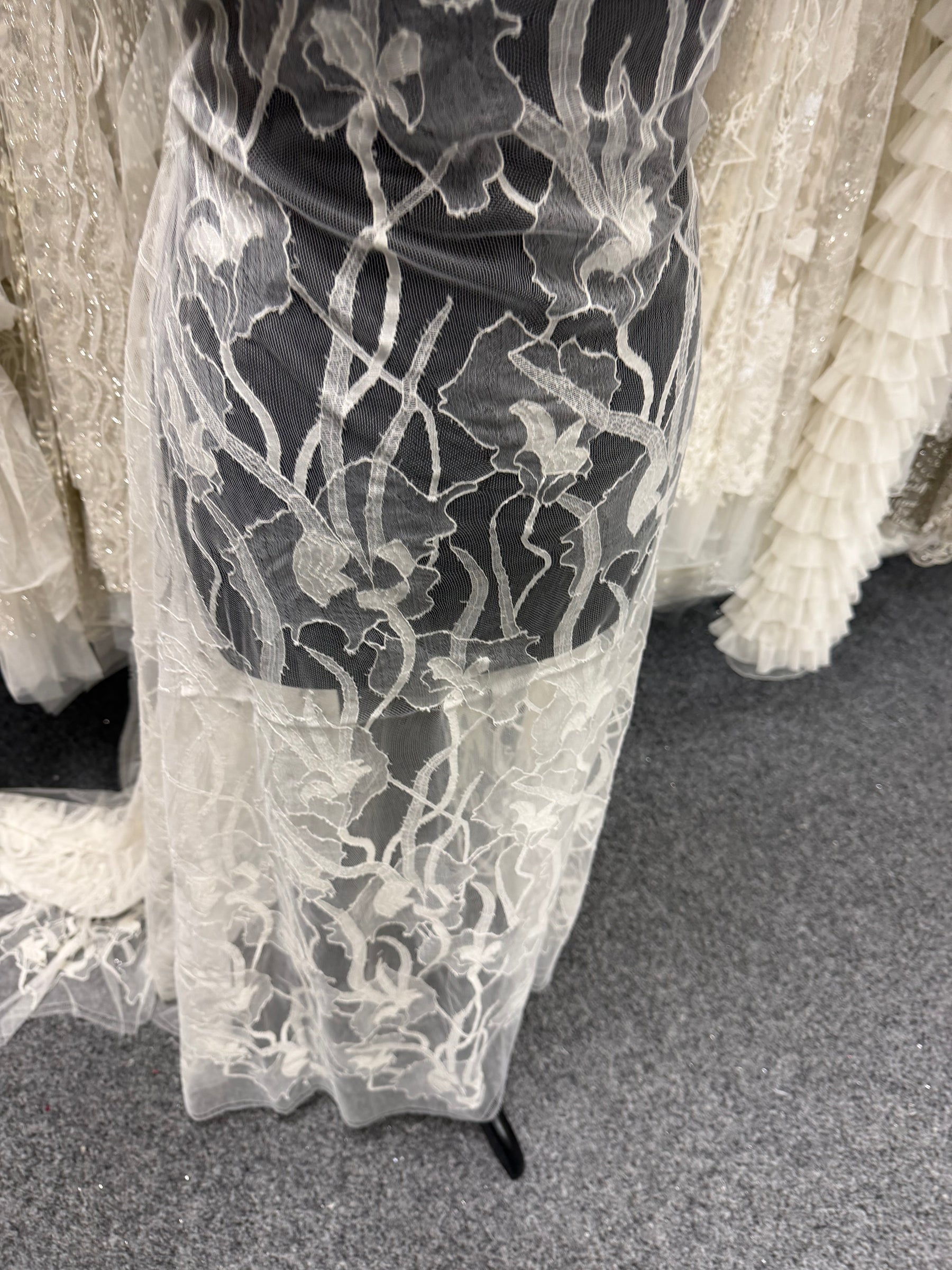 Dentelle Française Ivoire - LA2009