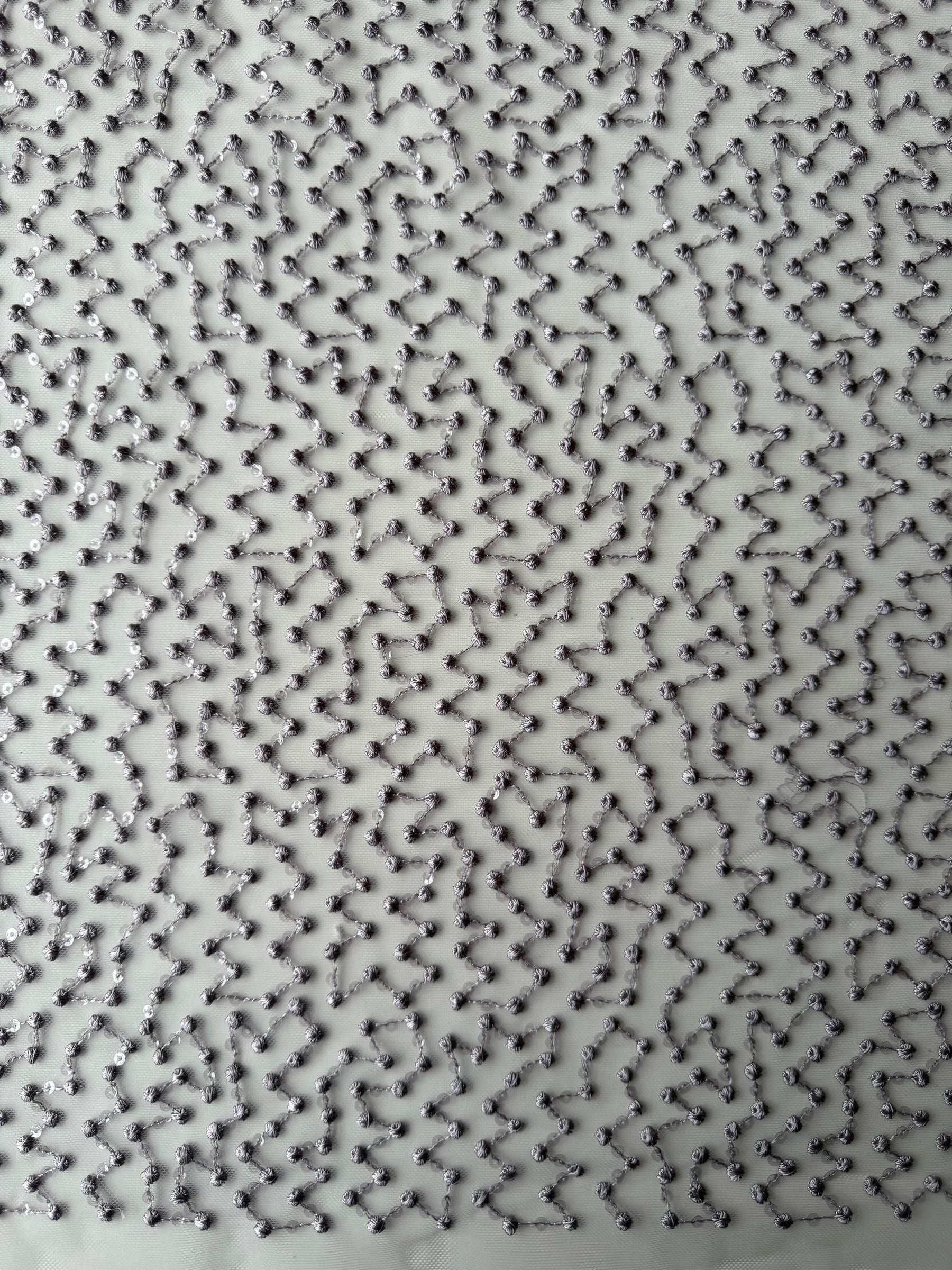 Dentelle brodée de sequins Mulberry - EB3029