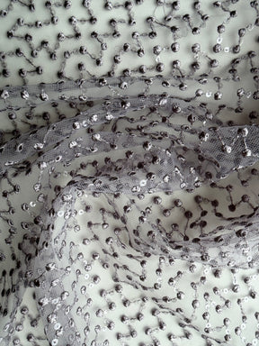 Dentelle brodée de sequins Mulberry - EB3029