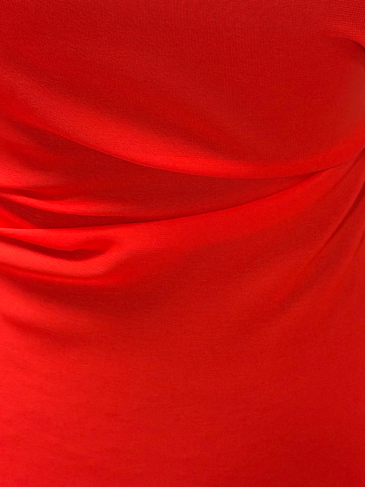 Red Polyester Chiffon - Balance