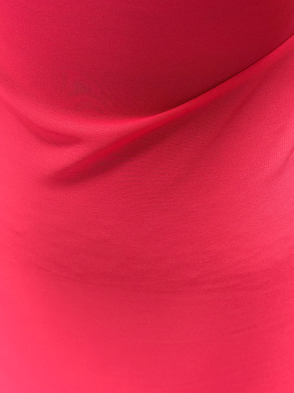 Cerise Polyester Chiffon - Ballerina (CF)