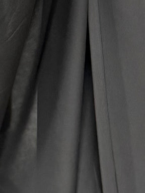 Black Polyester Chiffon - Balance