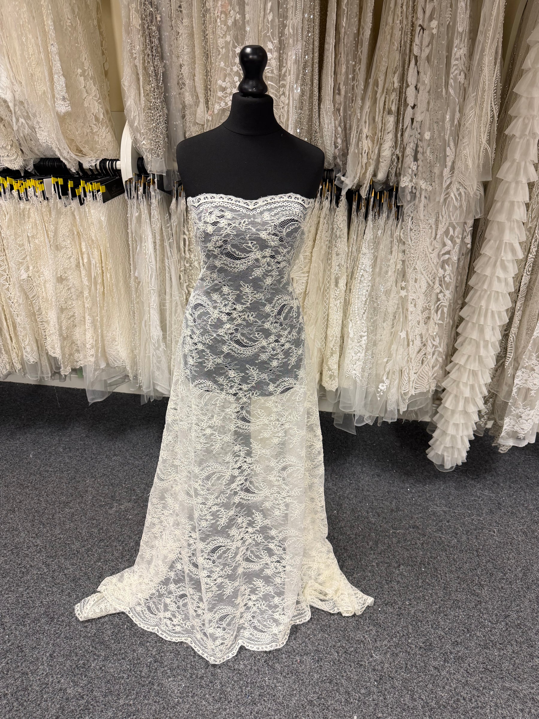 Ivory Corded Lace - P902