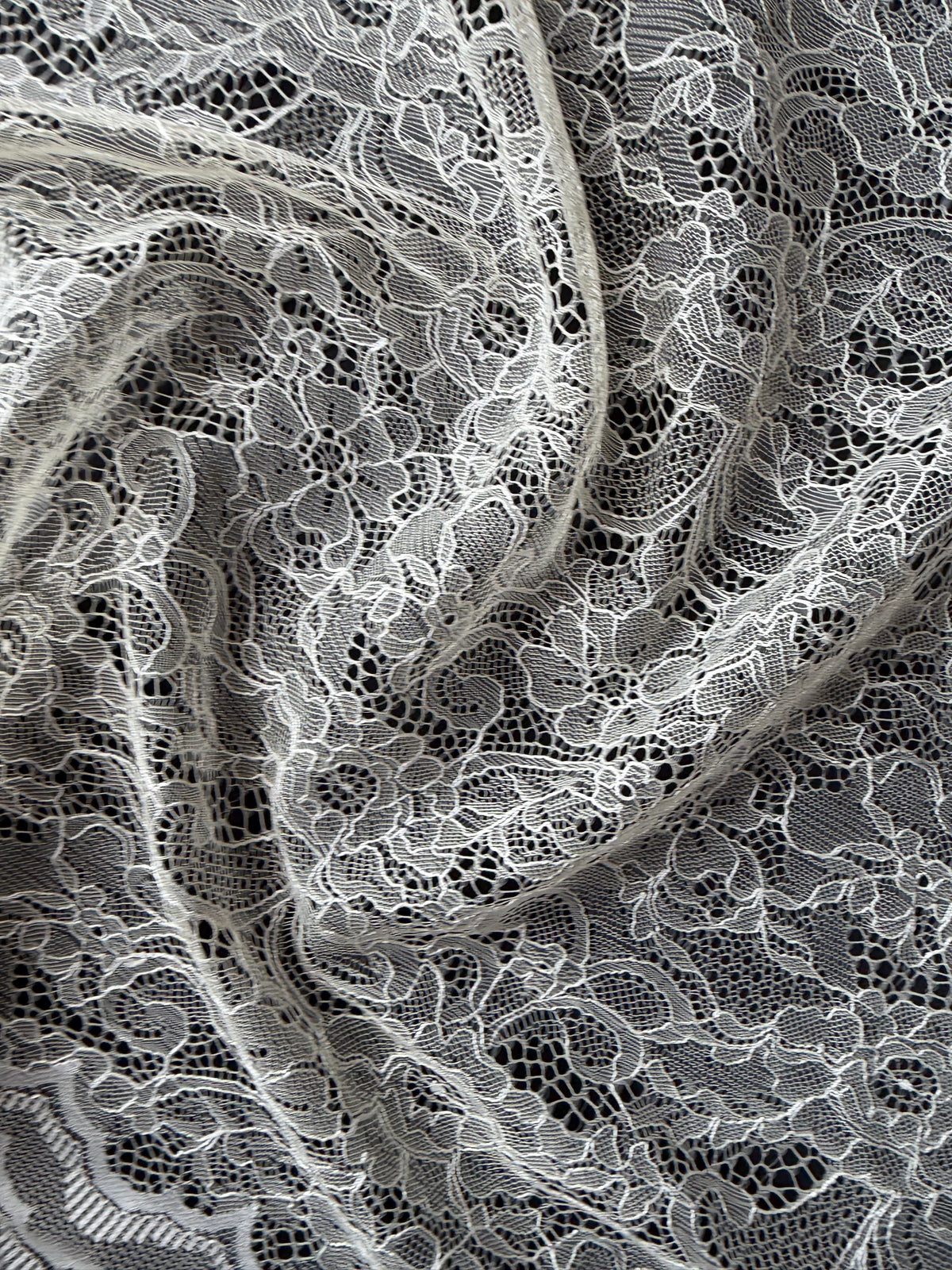 Dentelle Raschel coloris Champagne - P412