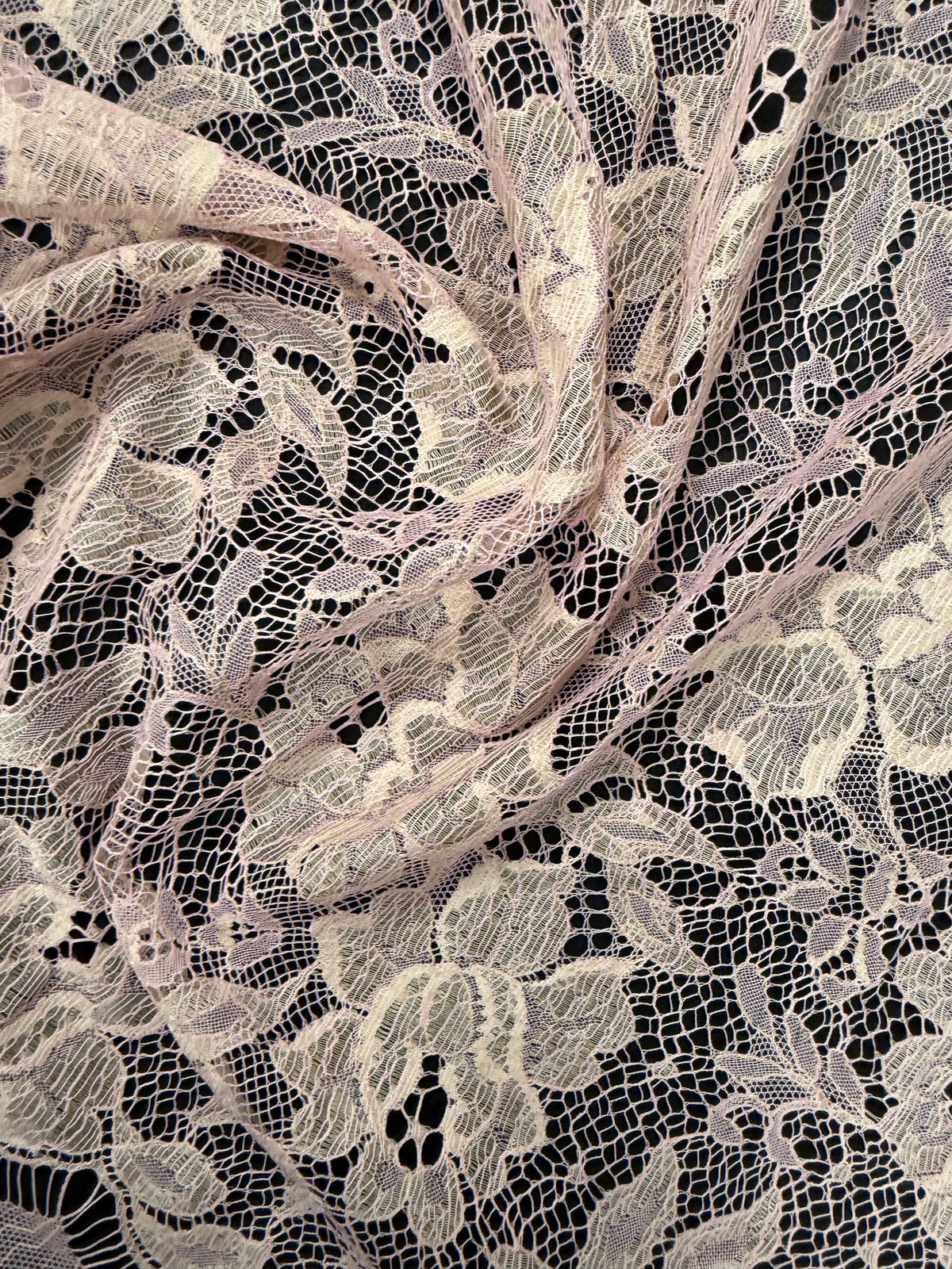 Pink Chantilly Lace - P315