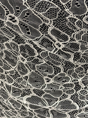Dentelle Chantilly Cordonnée Ivoire - P727