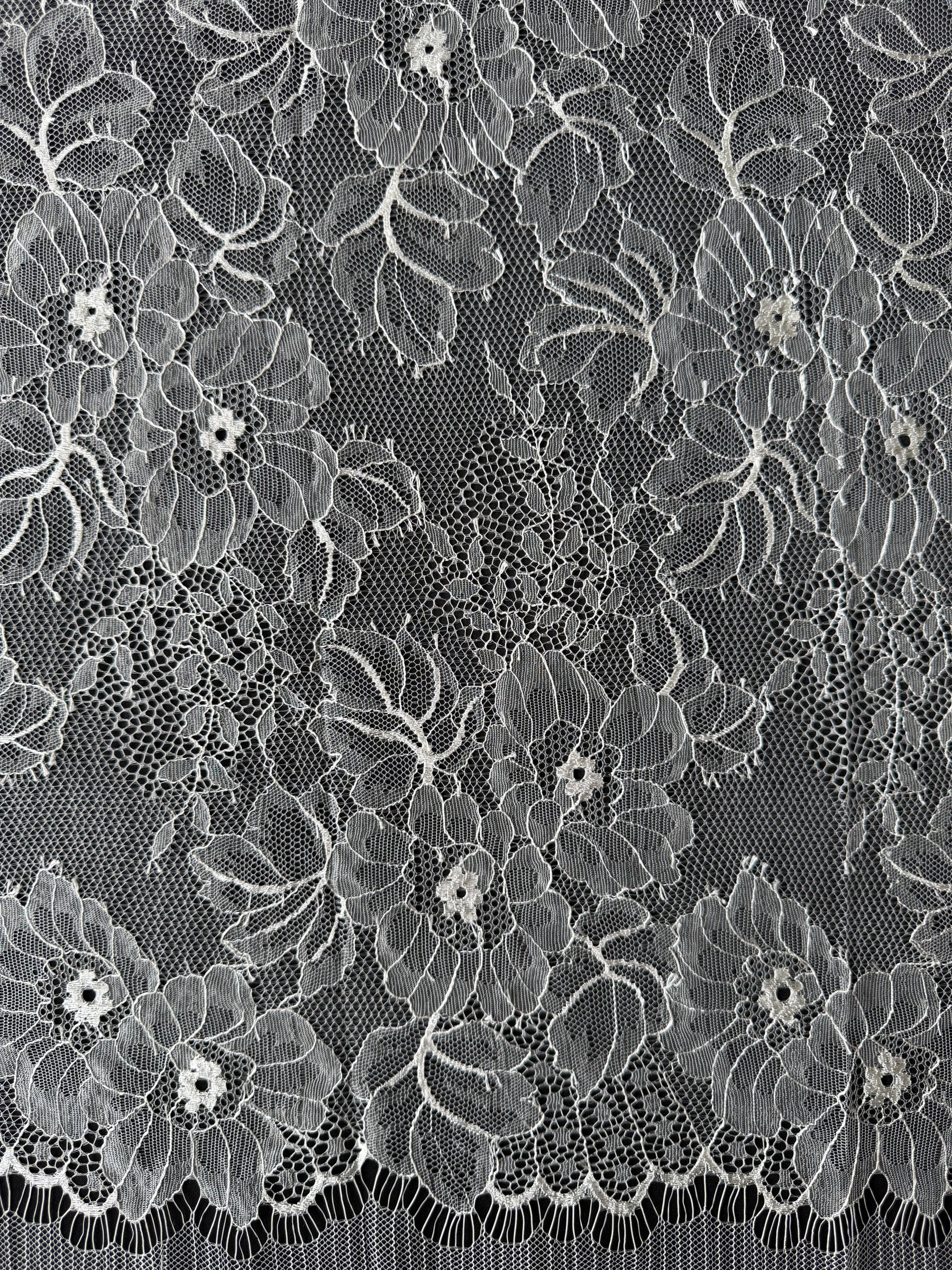 Ivory Leavers Lace - P730
