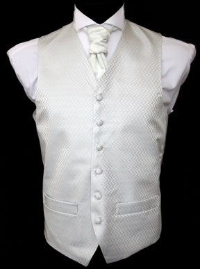 Tissu pour gilet blanc - Genève