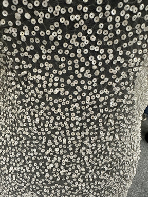 Dentelle Ivoire Pailettée - Luz
