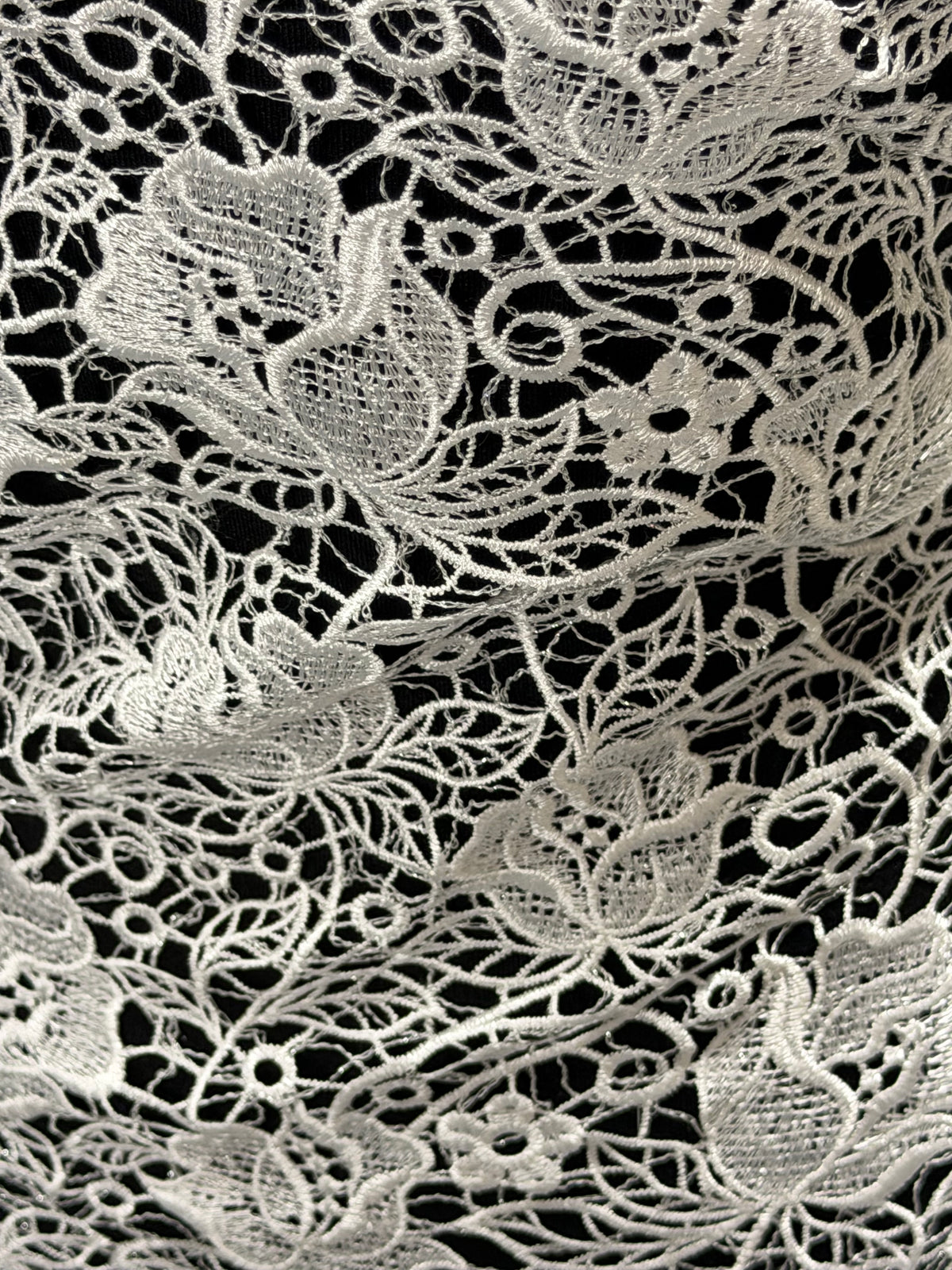 Ivory Guipure Lace - P357