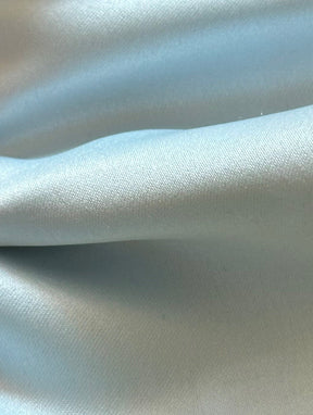 Satin de polyester bleu glacier - Moldavie