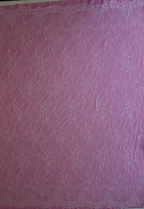 Dentelle Florale Légère Ivoire - Iona