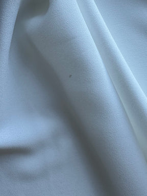 Ivory Polyester Georgette - Immobile