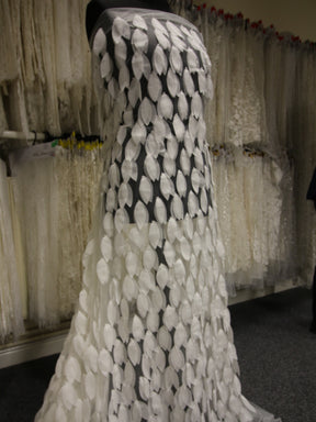 Dentelle 3D Ivoire - Thémis