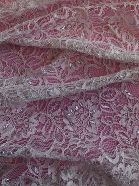 Dentelle Raschel Ivoire - Ezra