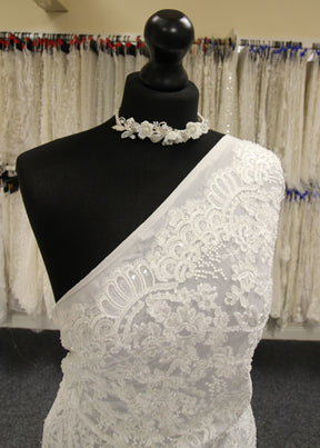 Dentelle Perlée Ivoire - Jolie
