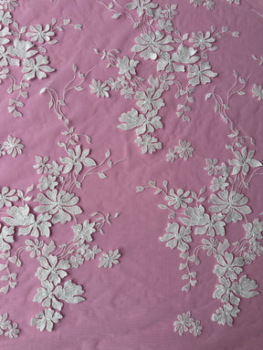 Dentelle de mariée 3D ivoire - Kiki